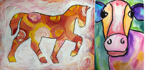 Kids Horse and Cow Painting Workshop: