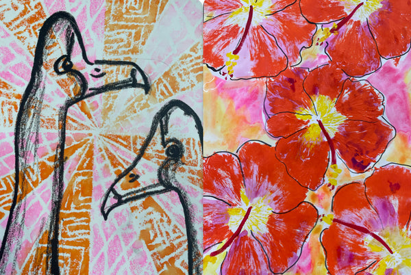 Kids Printing Art -Saturday 21st June Morning Workshop