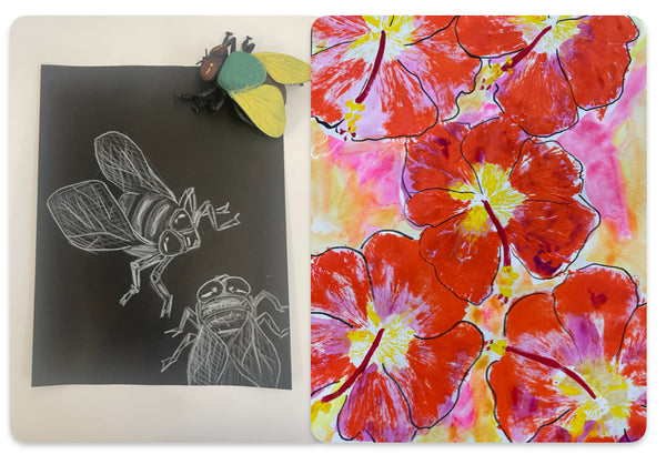 Kids Hibiscus and bug drawing Workshop on 30th Nov