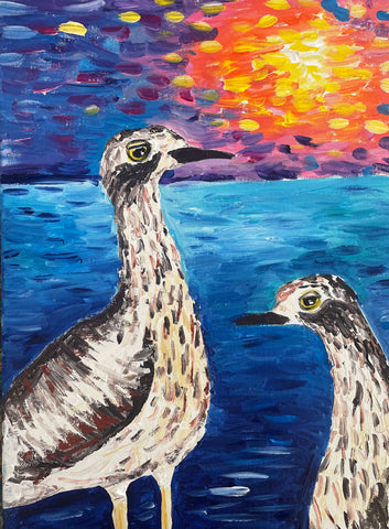 Adults Art workshop of Curlews: Saturday