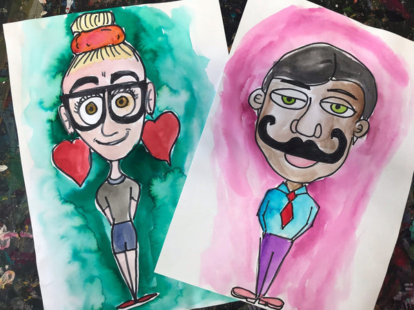 Creating Cartoon Characters- Monday 13th January