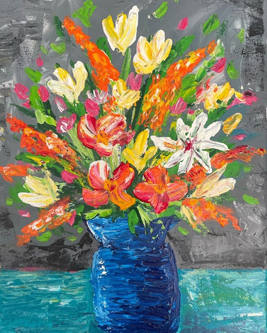 Adults Loose Palette- Knife Flowers-Saturday 23rd August