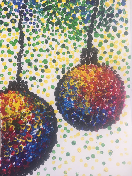 Kids Pointillism Baubles on-Wednesday Morning 18th December 9:30am