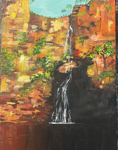 Waterfall Painting Workshop for Adults 29th of March